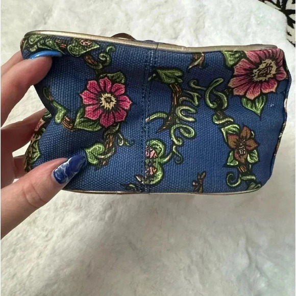 Sakroots Lunch Bag Thermal 9" x 4" x 7" Floral "True Love" Peace Insulated - Picture 6 of 14